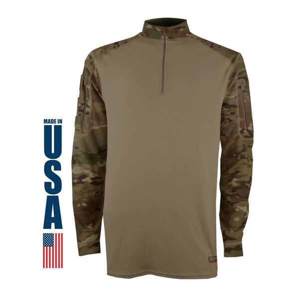 NWT! XGO Men's Apparel Fr Defense Base Layer Combat Shirt LARGE - Picture 9 of 13